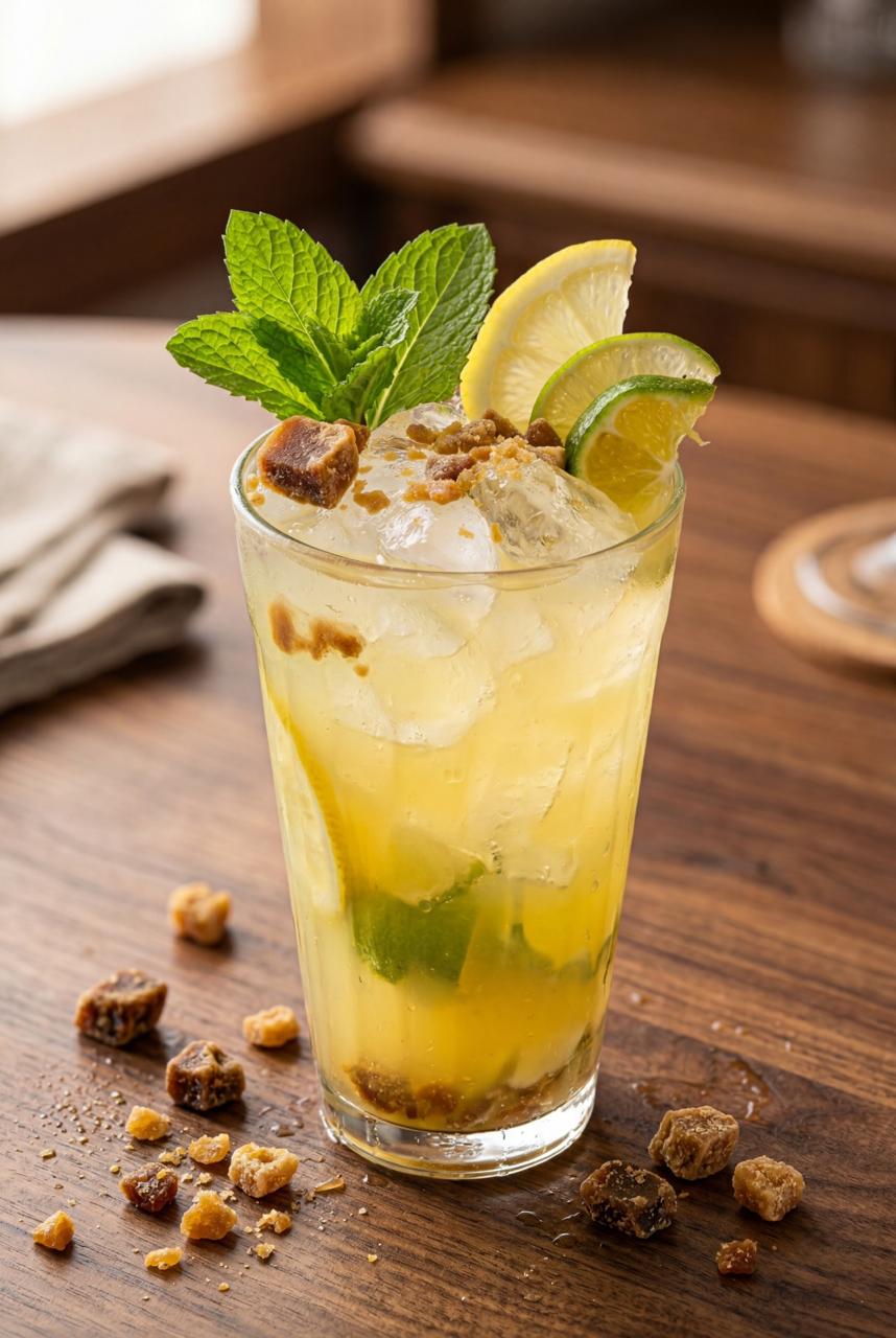 Drink refrescante de limão